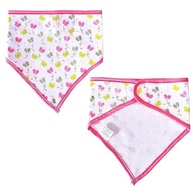 Bandana Babador Bebê Menina - Kit 4 Peças Estilosas e Protetoras | Comtac Kids - imagem 3