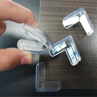 Protetor de Canto de Mesa - Kit 4 Peças com Silicone Transparente | Segurança e Proteção para Móveis e Bebês - imagem 3