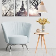 Mesinha Lateral Redonda em Madeira com Pés Palito - Design Moderno para Sala e Quarto - imagem 4