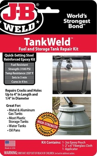 J-B Weld 2110: Kit Reparo Tanque Combustível Metal - Solução Profissional e Duradoura - imagem 1