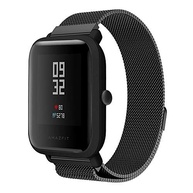Pulseira Metal 20mm Para Relógio Xiaomi Huami Amazfit Bip Preto - imagem 3