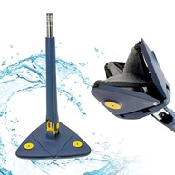 Mop Triangular Giratório 360º com Função de Esmecer - Cabo Longo e Microfibra Premium - imagem 2