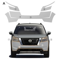 Película Protetora TPU 8,5 Mil para Nissan Pathfinder 2022-2025 | PPF Clear Pré-Cortado Anti-Risco - imagem 3