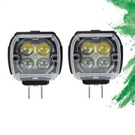 Farol de Milha LED Bicolor Moto Aurora-01: Potência e Visibilidade Premium - imagem 4