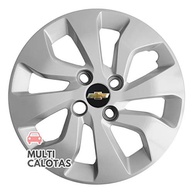 Kit 4 Calotas Originais Aro 14 GM Onix e Prisma - Design Moderno e Proteção - imagem 2