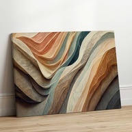 Quadros Decorativos Abstratos 130x90cm - Modernos e Prontos para Pendurar - imagem 4