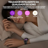 Smartwatch Feminino Rose à Prova d'água IP68: 120+ Modos de Exercício e Chamadas - imagem 4