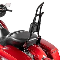 Sissy Bar Passageiro Mofun 28" Destacável para Harley Touring 2009-2025 - Preto Brilhante - imagem 2