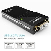 Expanda Sua Produtividade: Adaptador USB 2.0 para HDMI/VGA/DVI com Áudio - Até 6 Monitores! - imagem 3