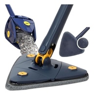 Mop Rodo Esfregão Mobi Triangular Giratório 360° - Limpeza de Cantos com Facilidade - imagem 5