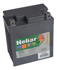 Bateria Heliar HTZ7: Potência e Durabilidade para Sua Moto Twister, Tornado, Falcon, CB300 e Fazer - imagem 1