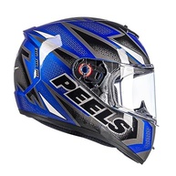 Capacete Peels Icon Fast Azul Metalizado: Segurança e Estilo para Sua Moto! - imagem 2