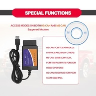 Scanner Automotivo ELMconfig com MS/HS CAN Switch - Diagnóstico Windows PIC18F25K80 para F150, F250 e mais - imagem 4