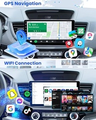 Central Multimídia 4+64GB para Honda CR-V 2012-2016: Upgrade Completo! - imagem 5