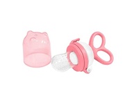 Alimentador de Silicone com Regulagem para Bebês - Rosa | Segurança e Conforto na Alimentação - imagem 2