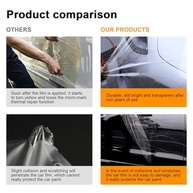 Película Protetora TPU 8,5 Mil para Nissan Rogue 2024-2025 | PPF Transparente Anti-Riscos com 7 Peças - imagem 5