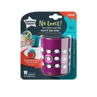 Copo Infantil Anti-queda No Knock 190 ML Roxo com Estampa de Gatinhos - Desenvolve Coordenação e Segurança - imagem 1