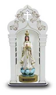 Capela de Nossa Senhora de Fátima 34cm - Resistente e Ecológica - imagem 2