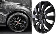 Jogo 4 Calotas Esportivas Street Aro 14 Preto Brilhante - Fiat Novo Uno, Argo, Cronos, Strada e Mais! - imagem 5