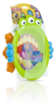 Pratinho Monstro Verde Nuby - Diversão e Segurança na Alimentação do Bebê - imagem 1