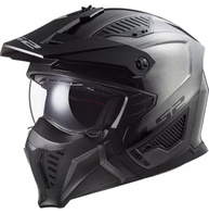Capacete LS2 Off Road 606 Drifter Jeans Titanium com Óculos Interno - Segurança e Estilo - imagem 2