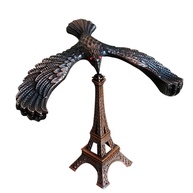 Ornamento de Mesa Torre Eiffel com Pássaro Equilibrista - Decoração Vintage para Sala e Quarto - imagem 1