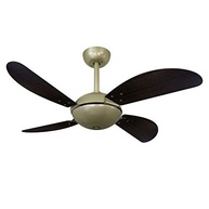 Ventilador de Teto Ouro 4 Pás Volare VR42 Pétalo Palmae Tabaco 127V - Estilo e Conforto com Design Exclusivo - imagem 2