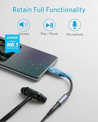 Adaptador Anker USB-C para P2 (3.5mm) - Som Cristalino para Samsung, Pixel e Mais - imagem 3