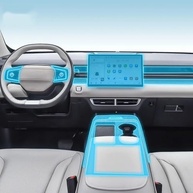 Proteção Premium TPU para Tela e Painel JETOUR X-1 DASHING 2023-2024: Antirriscos e Ultra Transparente - imagem 2