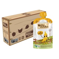 Natuzinho - Kit com 6 Papinhas Orgânicas Sabor Banana | Sem Açúcar, Aditivos ou Conservantes | Ideal para Introdução Alimentar - imagem 1