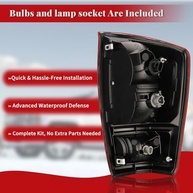 Conjunto de Luzes Traseiras SAWVIVA para Toyota Tacoma 2005-2015 - Lado Motorista e Passageiro - imagem 4