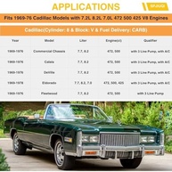 Bomba de Combustível Mecânica 3 Portas M6622 SP1066MP para Cadillac 7.2L/8.2L (1969-78) - imagem 3
