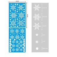 Adesivos de Janela de Natal com Boneco de Neve e Rena | Decoração Estática para Vidros - imagem 2