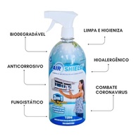 Air Shield - Limpeza Profunda para Ar Condicionado 1L com Gatilho | Fórmula 3 em 1 Anticorrosiva e Hipoalergênica - imagem 3