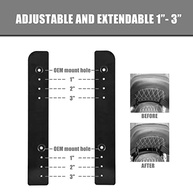 Kit Realocador Destacável para Harley Davidson: Conforto e Espaço Ajustável (2.5-7.5cm) - imagem 5