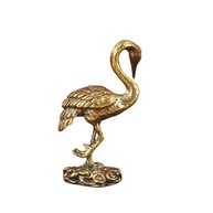 Estatueta de Guindaste em Latão - Decoração Artesanal Criativa para Mesa - imagem 2