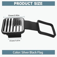 Capa de Engate de Reboque com Bandeira Americana - Proteção Durável para Caminhões e Carros - imagem 3