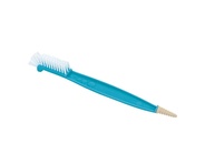KaBaby Escova para Mamadeira com Limpa Bicos Azul – Higiene Segura e Prática para Bebês - imagem 1