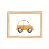 Quadros Decorativos para Quarto de Menino - Tema Carros e Caminhões | 4 Quadros 18x24cm | Prontos para Pendurar - imagem 3