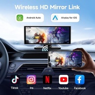Tela Multimídia 11.26" HD para Carro: CarPlay/Android Auto Sem Fio, Câmera 4K e 64GB - imagem 4