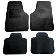 Kit 4 Tapetes Automotivos Universais em Borracha Lavável - Encaixe Perfeito para Todos os Carros - imagem 1