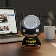 Suporte Alexa Echo Dot MAX com Tema Personagens - Decoração Criativa e Escultura para Presentes - imagem 1