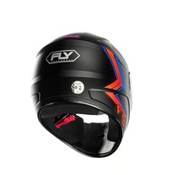 Capacete Moto Fechado Fly F-9 Hans Preto Fosco Vermelho: Segurança e Estilo para Sua Pilotagem - imagem 5