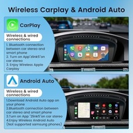 Central Multimídia CarPlay Android para BMW Série 5 E60/3 E92 (2007-2009 CCC) - Tela IPS Touchscreen e Navegação GPS - imagem 3