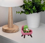 Mini Ornamento Fofo para Escritório - Decoração Encantadora em Resina - imagem 5