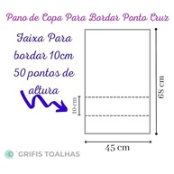 Kit com 12 Panos de Prato para Bordar em Ponto Cruz - Ideal para Iniciantes e Experts - imagem 4