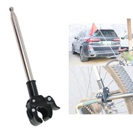 Mastro de Bandeira Retrátil 160cm para Moto e Bicicleta - Resistente e Fácil de Instalar - imagem 3