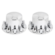 Kit Eixo Traseiro Premium: Capas Protetoras Banhadas para Caminhões e Trailers (33mm) - imagem 2