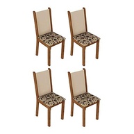 Kit com 4 Cadeiras de Jantar Rustic - Design Moderno e Conforto para sua Sala de Jantar - imagem 2