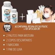 Resina Epóxi de Alta Espessura para Madeira 1kg - Transparente e Resistente - imagem 2